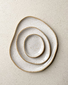 Mix & Match plates, speckled