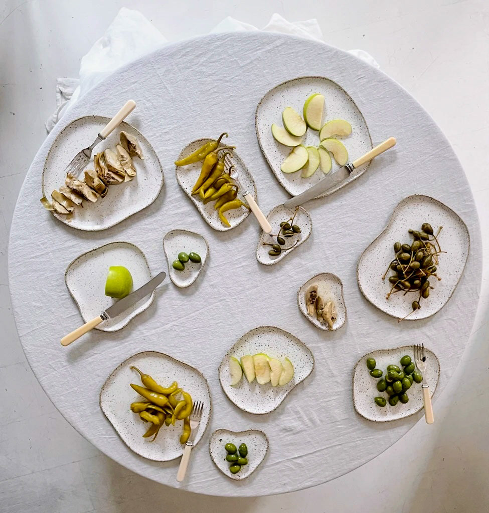 Mix & Match plates, speckled